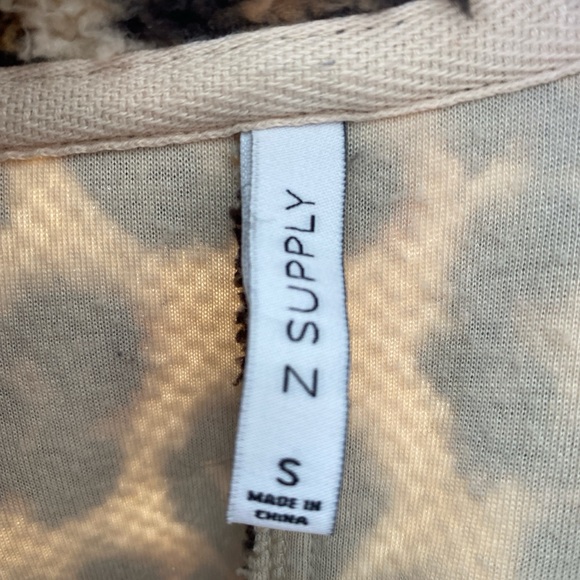 The Leopard Sherpa Teddy Bear Coat - Picture 4 of 5